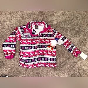 NWT pink pjs soft and cozy and presents 3T kids pajamas
